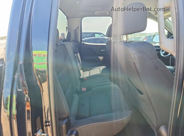 1GCRCREH4JZ171364 2018 CHEVROLET SILVERADO Black Vista de los asientos traseros