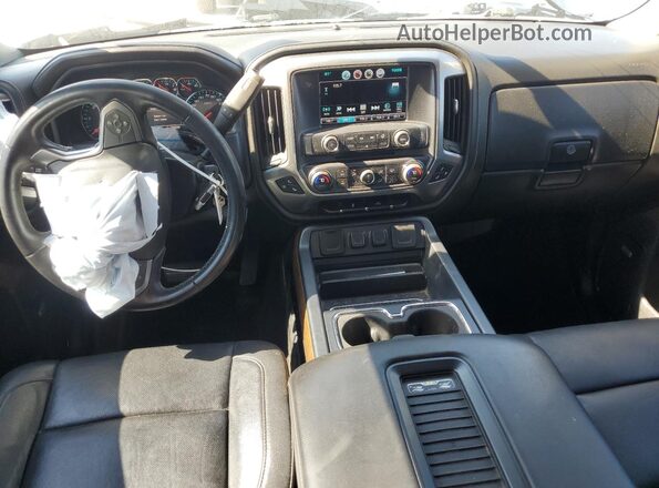 1GCRCSEC8GZ124620 2016 CHEVROLET SILVERADO Blue Vista del salpicadero