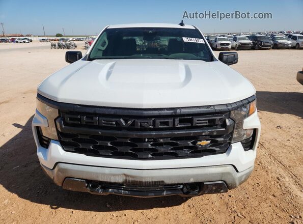 1GCRDAED4PZ117728 2023 CHEVROLET SILVERADO White Widok naklejki z numerem VIN