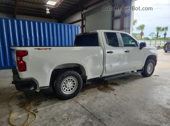 1GCRDAEK4RZ176635 2024 CHEVROLET SILVERADO Белый Задняя правая четверть