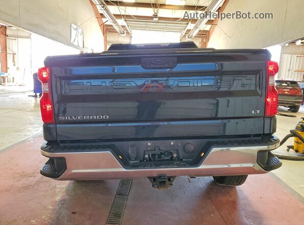 1GCRDKEK7NZ565950 2022 CHEVROLET SILVERADO Черный Вид сзади