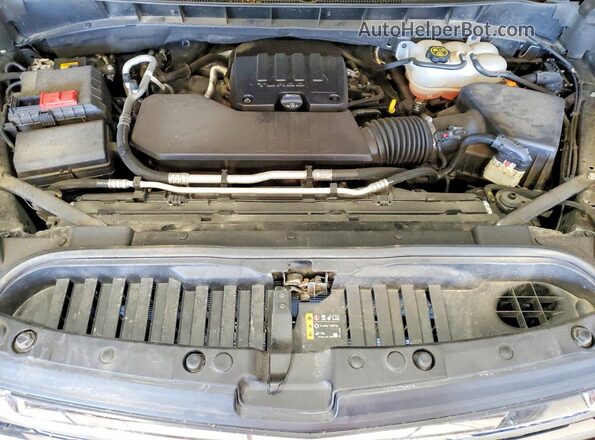 1GCRDKEK7NZ565950 2022 CHEVROLET SILVERADO Черный Вид задней части салона