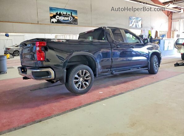1GCRDKEK7NZ565950 2022 CHEVROLET SILVERADO Черный Задняя правая четверть