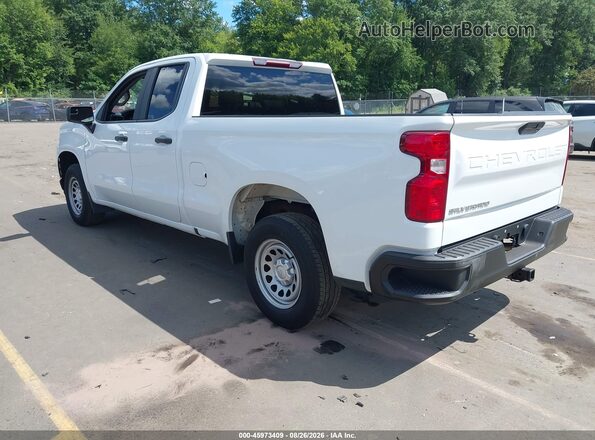 1GCRWAEF3KZ254874 2019 CHEVROLET SILVERADO Белый Задняя левая четверть