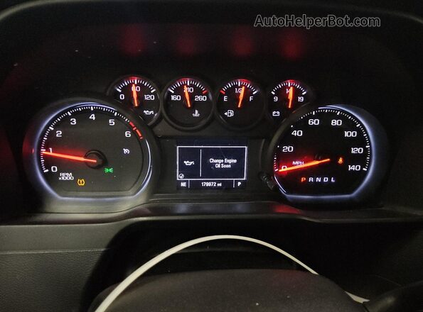 1GCRWAEH1KZ253238 2019 CHEVROLET SILVERADO White 