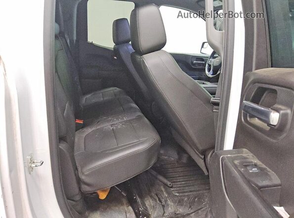 1GCRWAEH1KZ253238 2019 CHEVROLET SILVERADO White Вид задніх сидінь