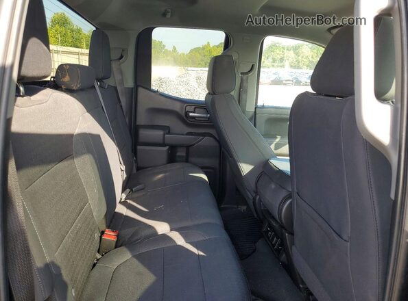 1GCRWCED9LZ138333 2020 CHEVROLET SILVERADO Черный Вид задних сидений