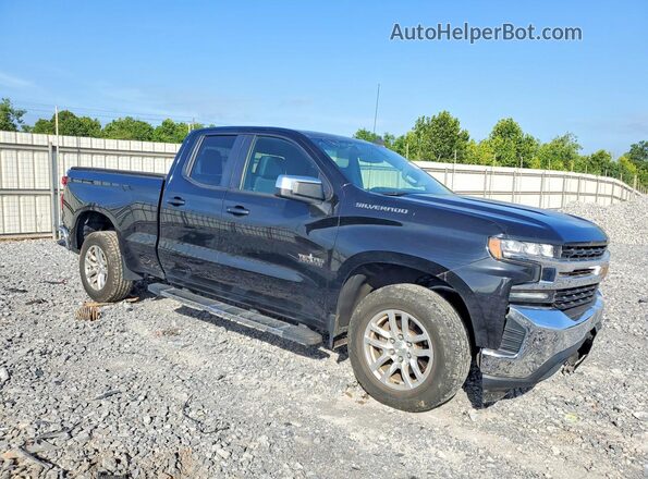 1GCRWCED9LZ138333 2020 CHEVROLET SILVERADO Черный Передняя правая четверть