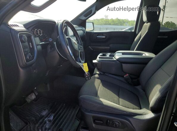 1GCRWCED9LZ138333 2020 CHEVROLET SILVERADO Черный Вид салона спереди