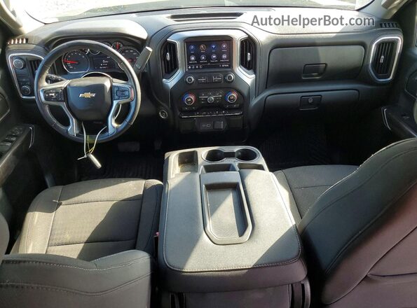 1GCRWCED9LZ138333 2020 CHEVROLET SILVERADO Черный Вид панели приборов