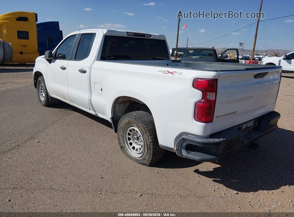 1GCRYAEF0MZ324828 2021 CHEVROLET SILVERADO Белый Задняя левая четверть