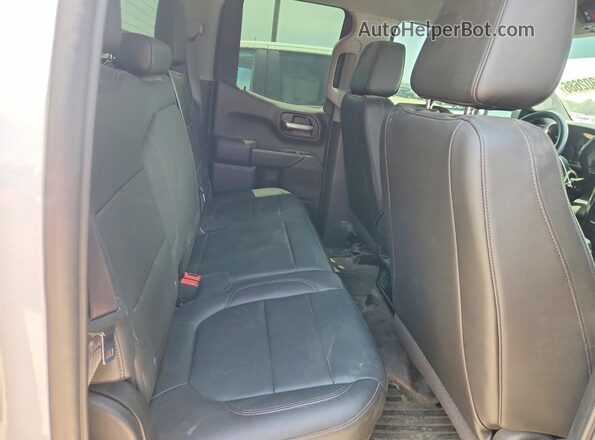 1GCRYAEF3LZ237293 2020 CHEVROLET SILVERADO White Rear seats view