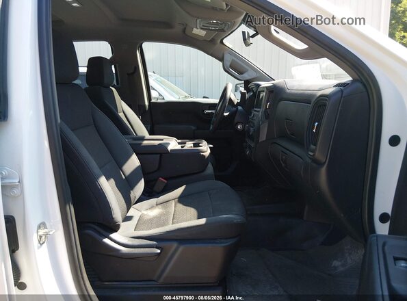 1GCRYAEF7KZ351330 2019 CHEVROLET SILVERADO Белый Вид салона спереди