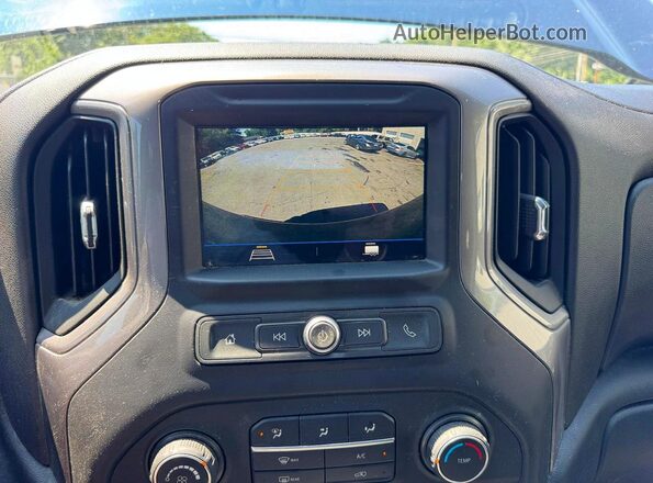 1GCRYCEF1KZ246701 2019 CHEVROLET SILVERADO Черный Вид щитка приборов