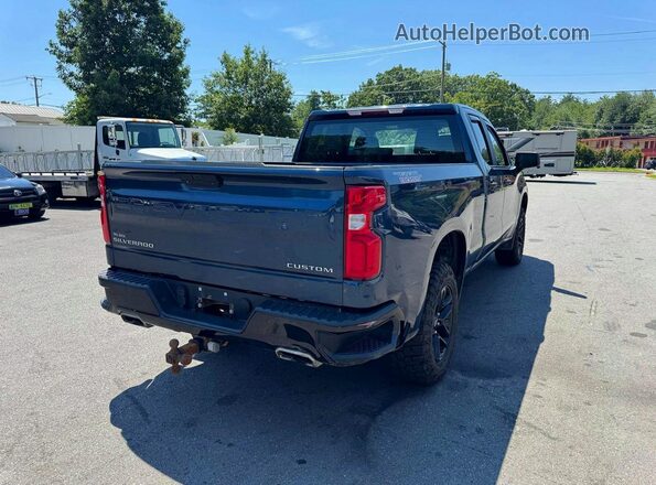 1GCRYCEF1KZ246701 2019 CHEVROLET SILVERADO Черный Передняя правая четверть