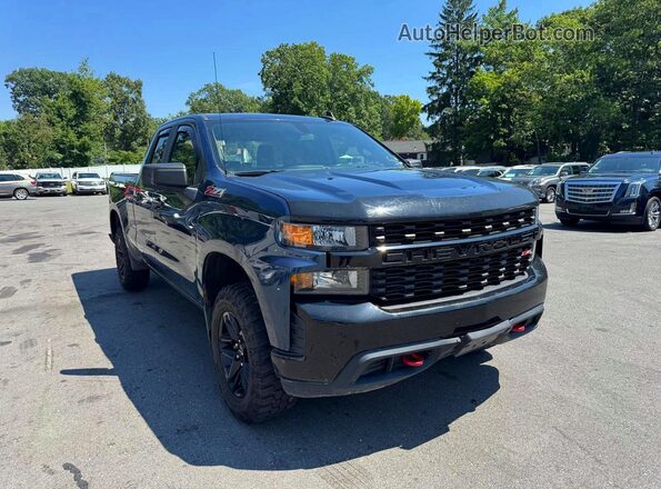 1GCRYCEF1KZ246701 2019 CHEVROLET SILVERADO Черный Вид спереди