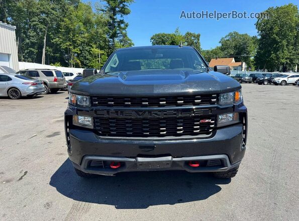 1GCRYCEF1KZ246701 2019 CHEVROLET SILVERADO Черный Вид сзади