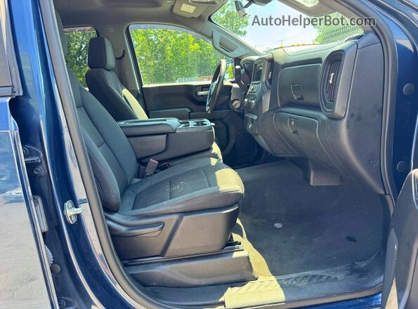 1GCRYCEF1KZ246701 2019 CHEVROLET SILVERADO Черный Вид наклейки с VIN-кодом