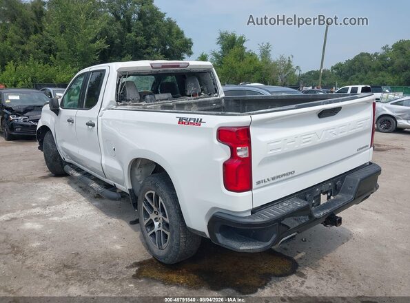 1GCRYCEF2KZ198528 2019 CHEVROLET SILVERADO Белый Задняя левая четверть
