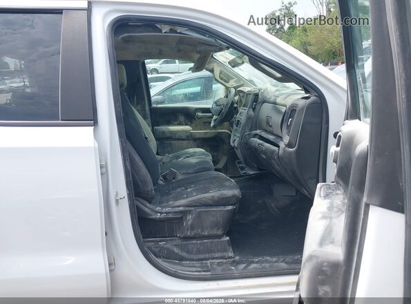 1GCRYCEF2KZ198528 2019 CHEVROLET SILVERADO Белый Вид салона спереди