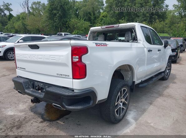 1GCRYCEF2KZ198528 2019 CHEVROLET SILVERADO Белый Задняя правая четверть