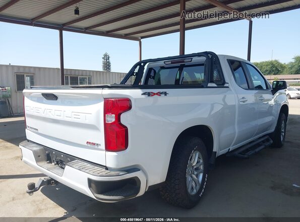 1GCRYEEDXKZ193975 2019 CHEVROLET SILVERADO White Trasero derecho