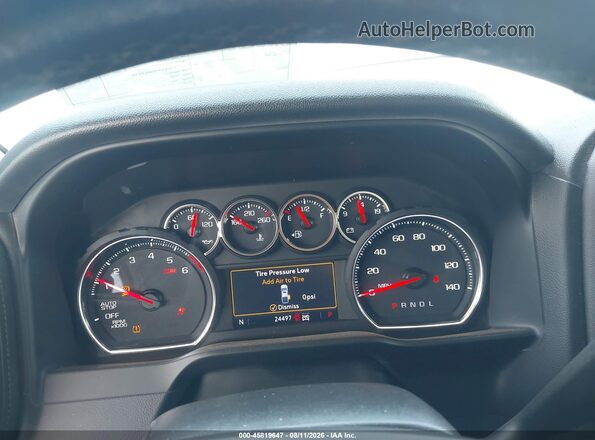 1GCRYEEDXKZ193975 2019 CHEVROLET SILVERADO White Vista de los asientos traseros