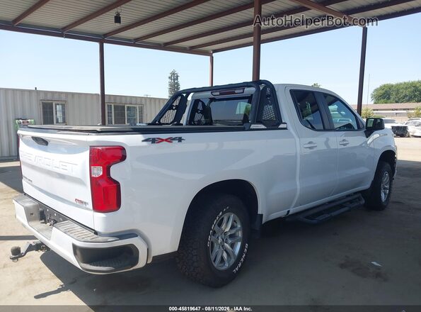 1GCRYEEDXKZ193975 2019 CHEVROLET SILVERADO White Vista interior trasera