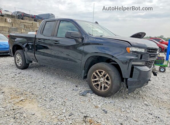 1GCRYEEDXMZ248394 2021 CHEVROLET SILVERADO Черный Передняя правая четверть