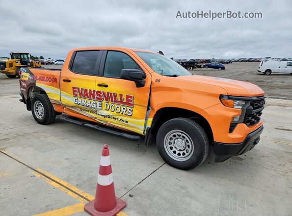 1GCUDAED8RZ124680 2024 CHEVROLET SILVERADO Orange Առջևի աջ