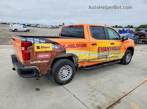1GCUDAED8RZ124680 2024 CHEVROLET SILVERADO Orange Հետևի աջ