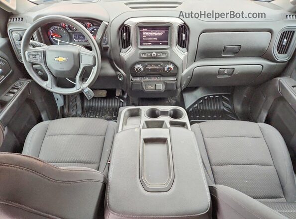 1GCUDAED8RZ124680 2024 CHEVROLET SILVERADO Orange Առջևի վահանակի տեսք