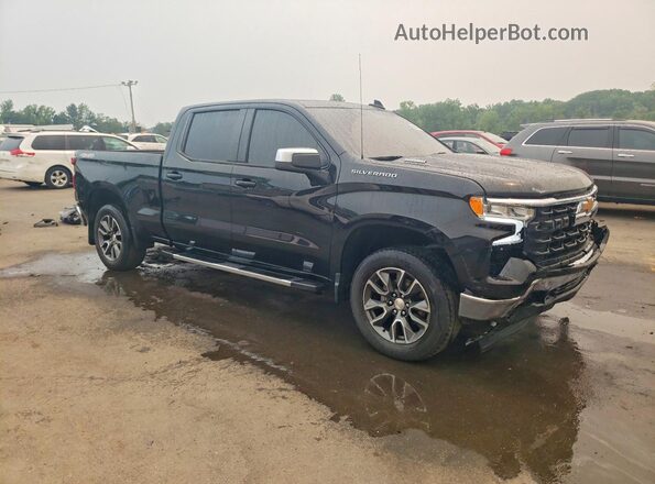 1GCUDDE85RZ275416 2024 CHEVROLET SILVERADO Black Передня права чверть