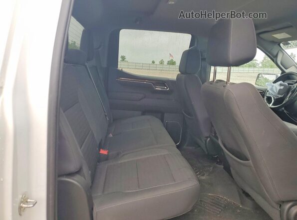 1GCUDDE87PZ134764 2023 CHEVROLET SILVERADO White Vista de los asientos traseros