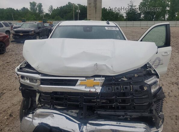 1GCUDDE87PZ134764 2023 CHEVROLET SILVERADO White Vista interior trasera