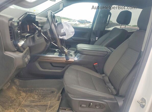 1GCUDDE87PZ134764 2023 CHEVROLET SILVERADO White Vista interior delantera