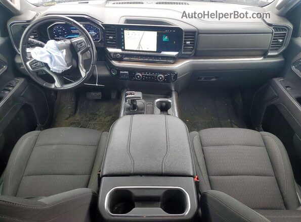 1GCUDDE87PZ134764 2023 CHEVROLET SILVERADO White Vista del salpicadero