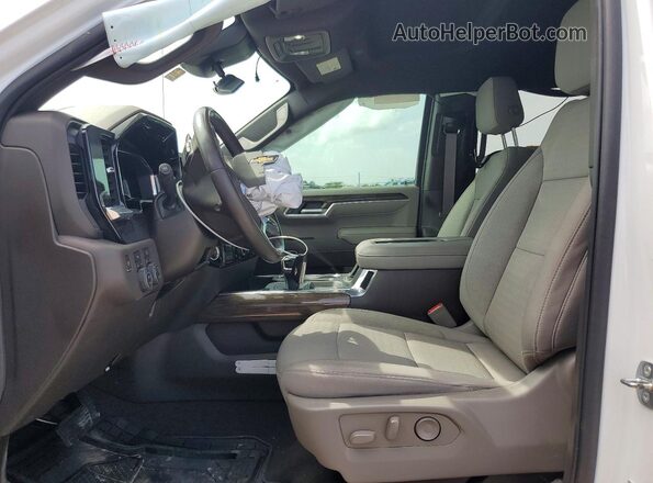 1GCUDDED1NZ579057 2022 CHEVROLET SILVERADO White Սալոնի դիմացի տեսք