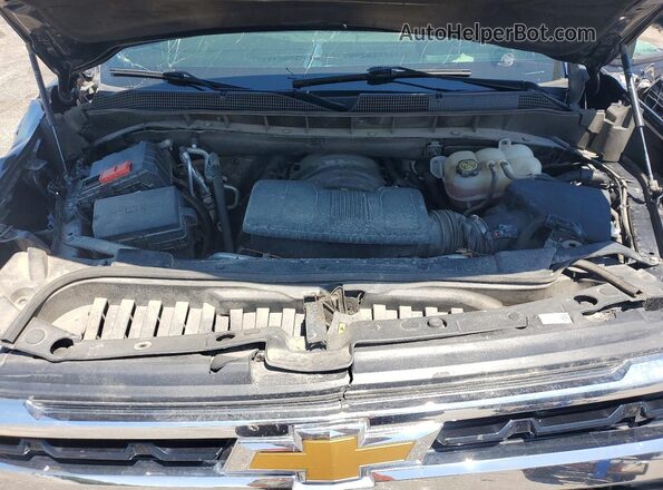 1GCUDDED1PZ299903 2023 CHEVROLET SILVERADO Black Vista del compartimento del motor