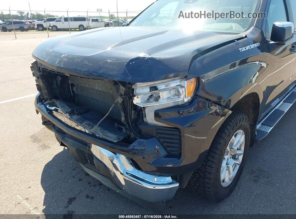 1GCUDDED1PZ299917 2023 CHEVROLET SILVERADO Black Widok z przodu