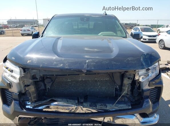 1GCUDDED1PZ299917 2023 CHEVROLET SILVERADO Black Widok zestawu wskaźników