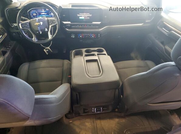 1GCUDDED6PZ233119 2023 CHEVROLET SILVERADO Белый Вид панели приборов