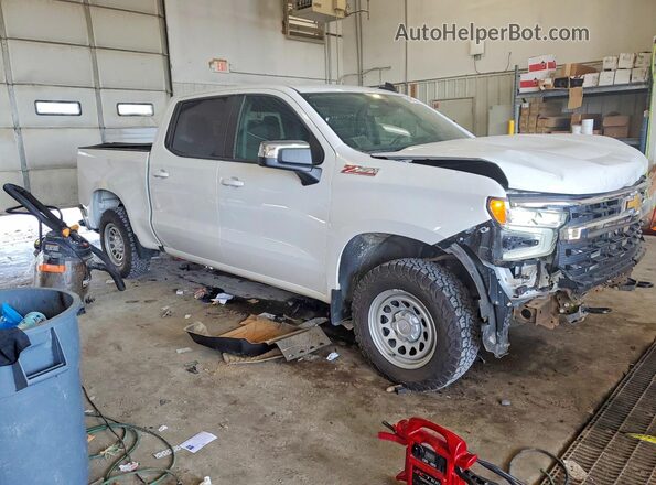 1GCUDDED6PZ233119 2023 CHEVROLET SILVERADO Белый Передняя правая четверть