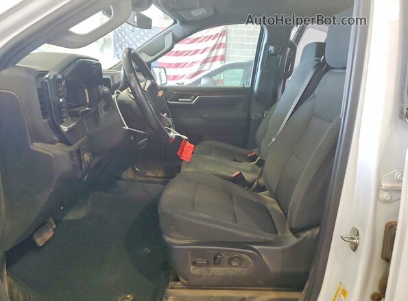 1GCUDDED6PZ233119 2023 CHEVROLET SILVERADO Белый Вид салона спереди