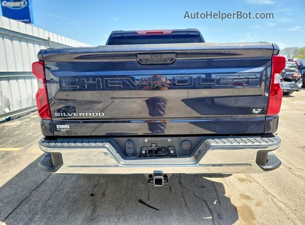 1GCUDDED6RZ118846 2024 CHEVROLET SILVERADO Black Вид ззаду