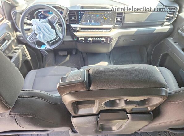 1GCUDDED6RZ118846 2024 CHEVROLET SILVERADO Black Вид панелі приладів
