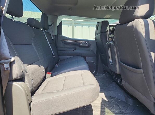 1GCUDDED6RZ118846 2024 CHEVROLET SILVERADO Black Вид задніх сидінь