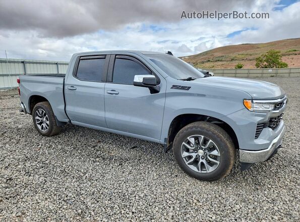 1GCUDDED7RZ340392 2024 CHEVROLET SILVERADO Серый Передняя правая четверть