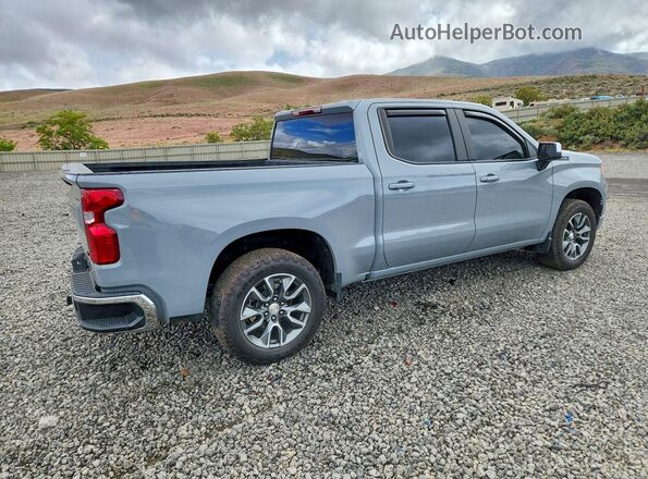 1GCUDDED7RZ340392 2024 CHEVROLET SILVERADO Серый Задняя правая четверть