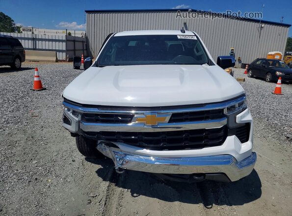 1GCUDDEDXNZ523926 2022 CHEVROLET SILVERADO White Widok z przodu